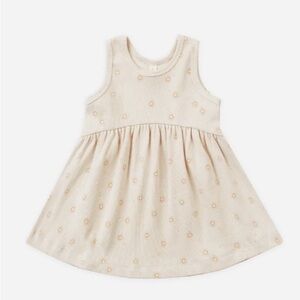 Quincy Mae Cream sleeveless suns dress - 18-24mo - nwt